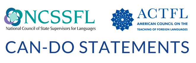 NCSSFL-ACTFL Can-Do Statements - LinguaFolio NetworkLinguaFolio Network